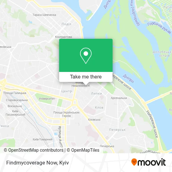 Findmycoverage Now map