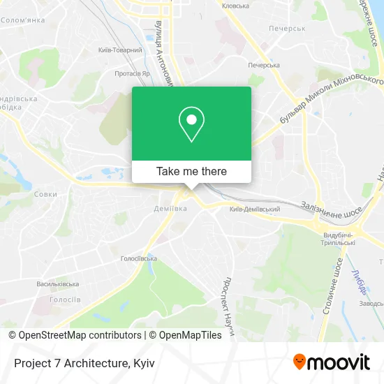 Project 7 Architecture map