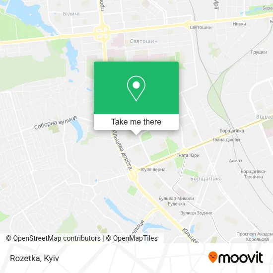 Rozetka map
