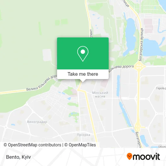 Bento map