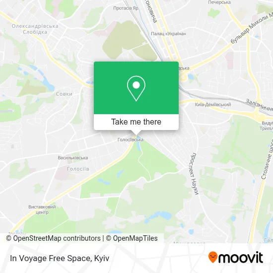In Voyage Free Space map