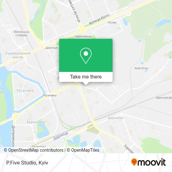 P.Five Studio map