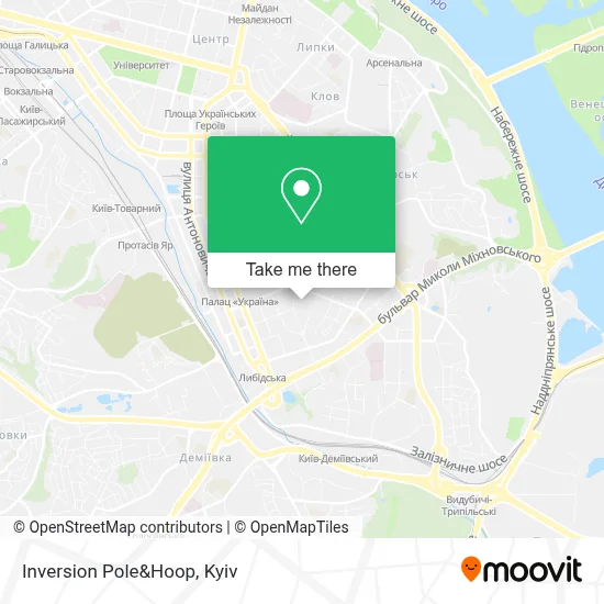 Inversion Pole&Hoop map