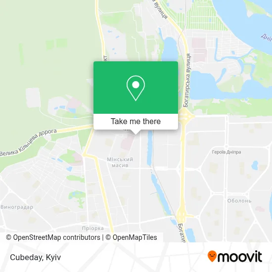 Cubeday map