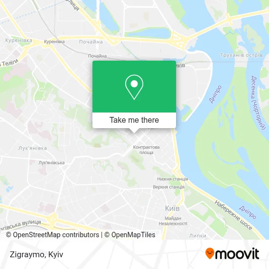 Zigraymo map