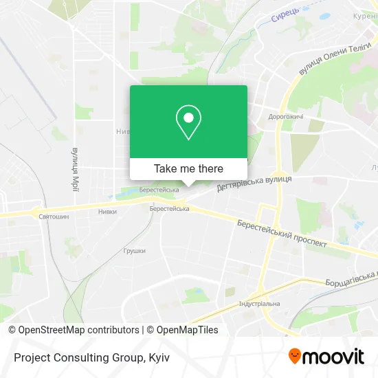 Project Consulting Group map