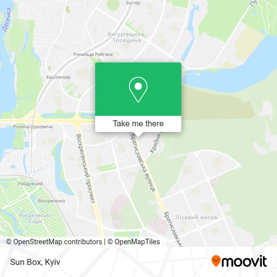Sun Box map