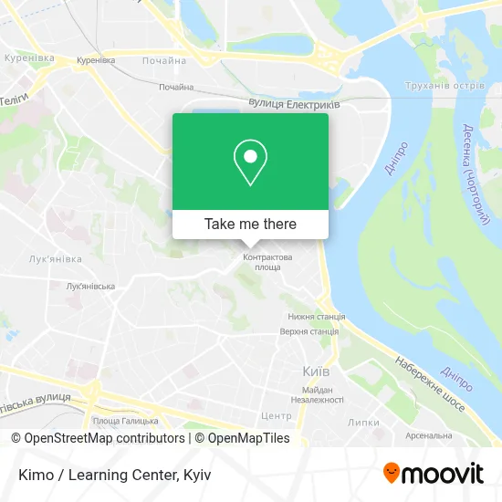 Kimo / Learning Center map