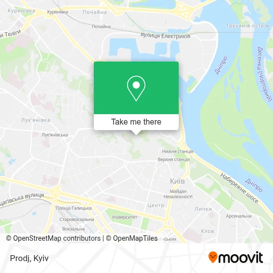 Prodj map