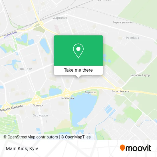 Main Kids map