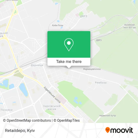 Retaildepo map