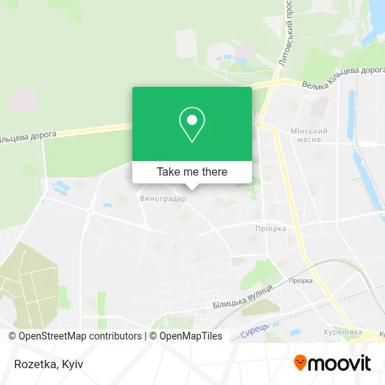 Rozetka map