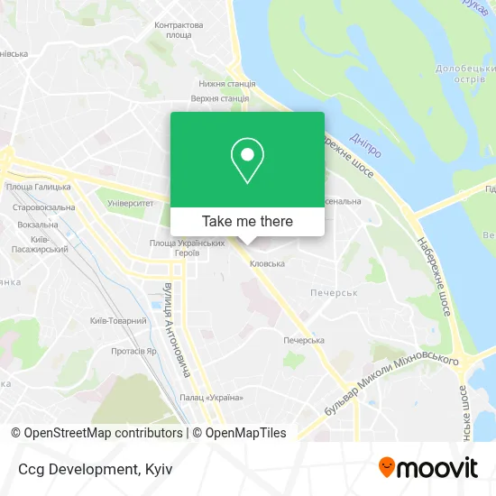 Ccg Development map