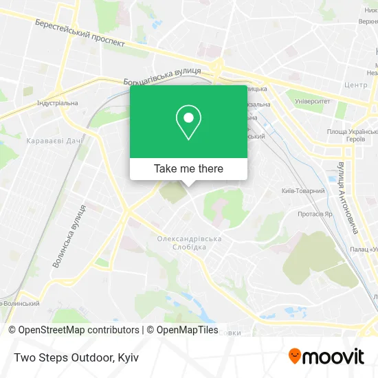 Two Steps Outdoor map