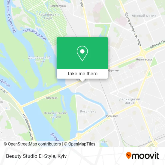 Beauty Studio El-Style map