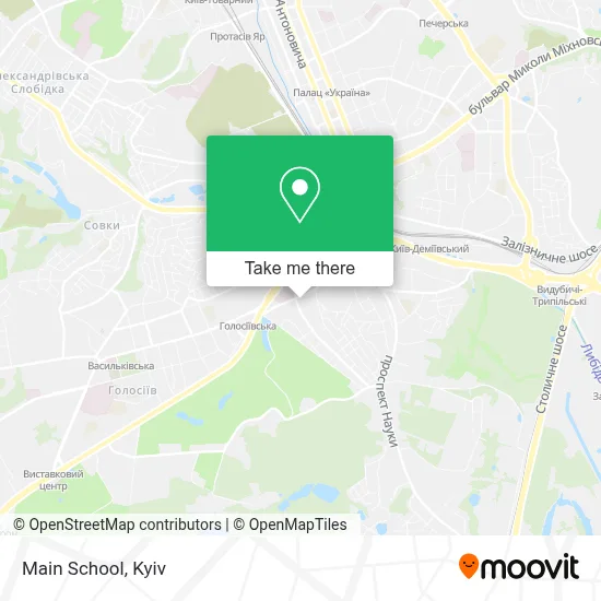 Main School map