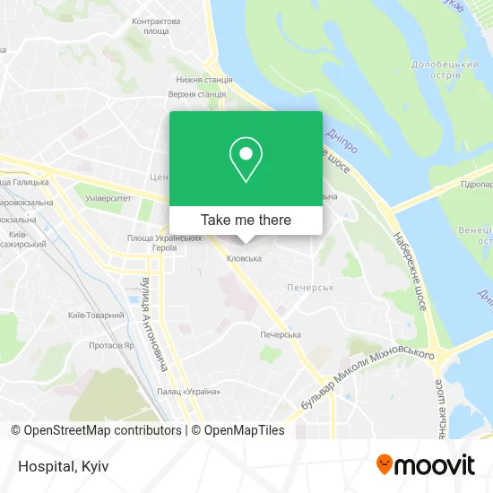 Hospital map