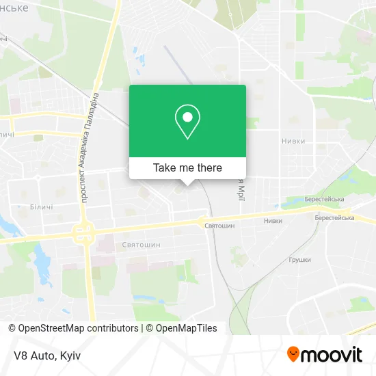 V8 Auto map