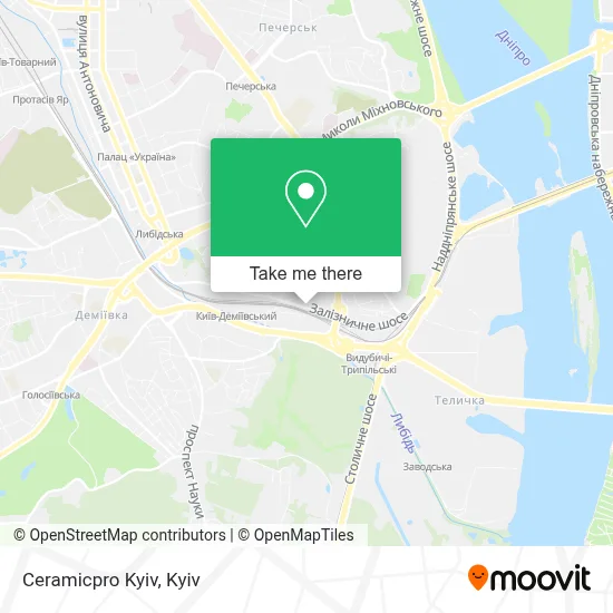 Ceramicpro Kyiv map