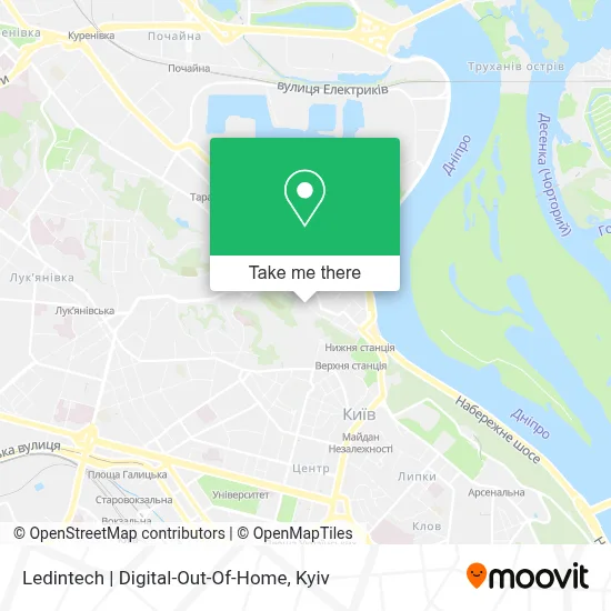 Ledintech | Digital-Out-Of-Home map