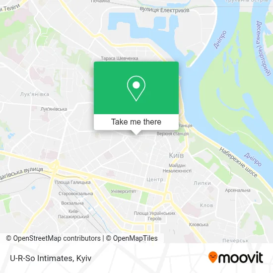 U-R-So Intimates map