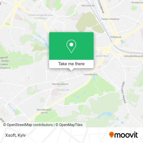 Xsoft map