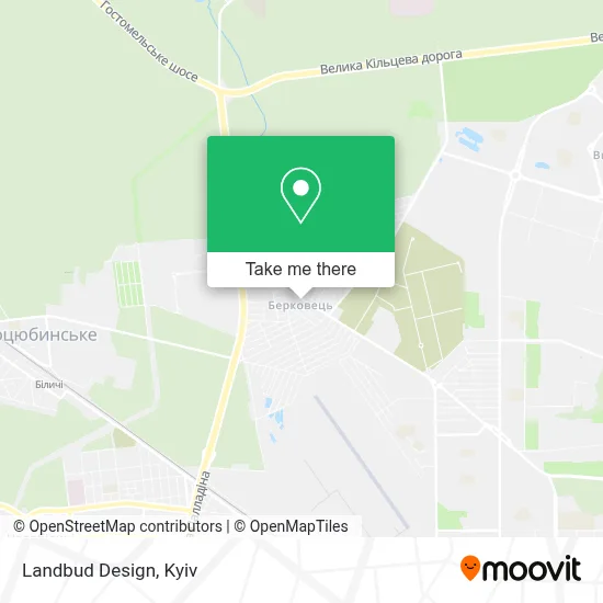 Landbud Design map