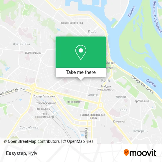 Easystep map