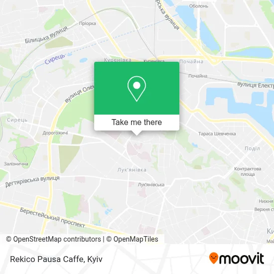 Rekico Pausa Caffe map