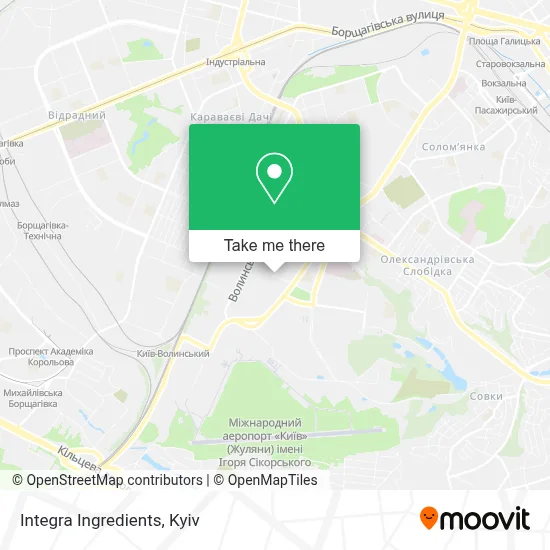 Integra Ingredients map