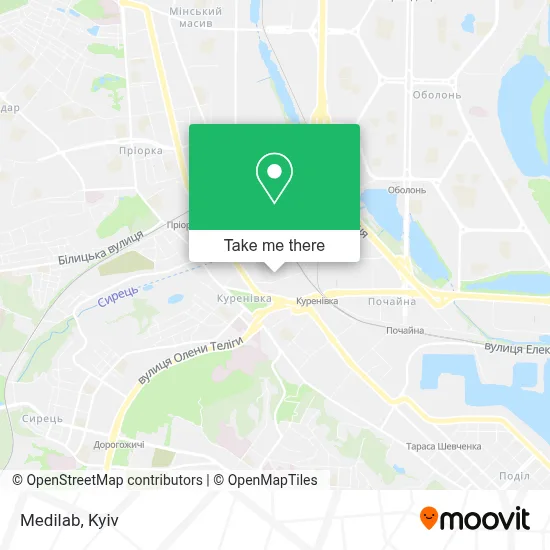 Medilab map