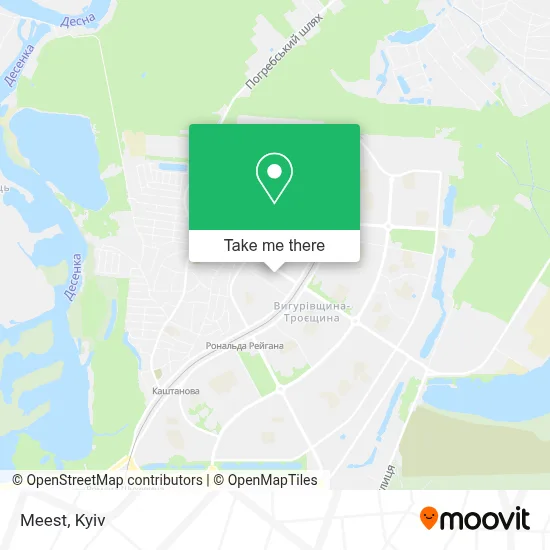 Meest map