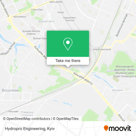 Hydropro Engineering map