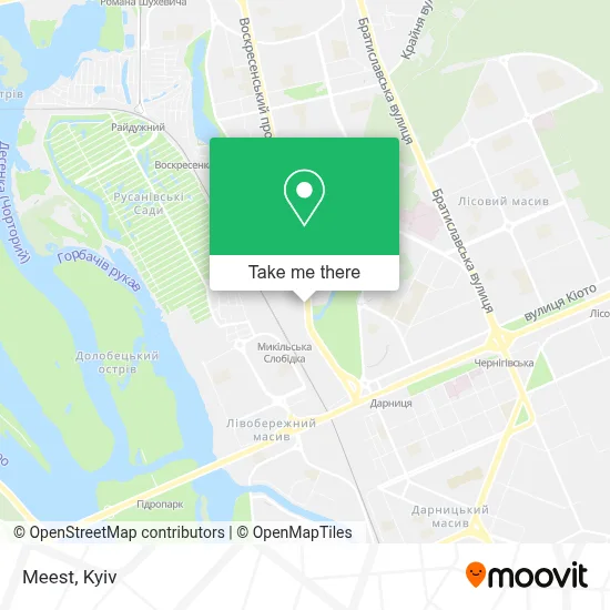 Meest map