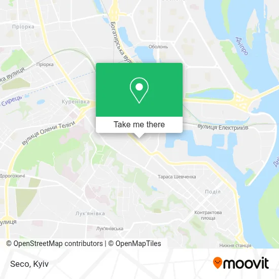 Seco map