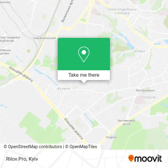 Rilov.Pro map