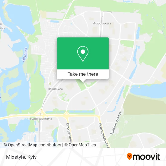 Mixstyle map