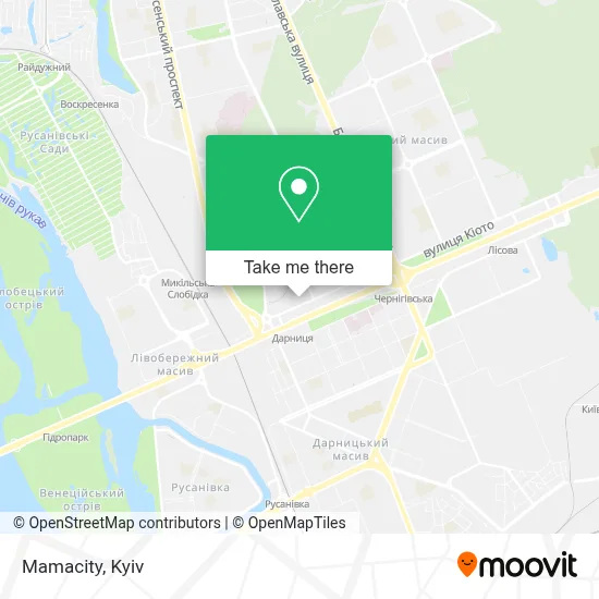 Mamacity map