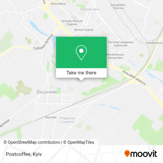 Postcoffee map