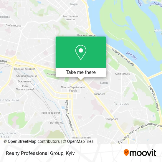 Realty Professional Group map