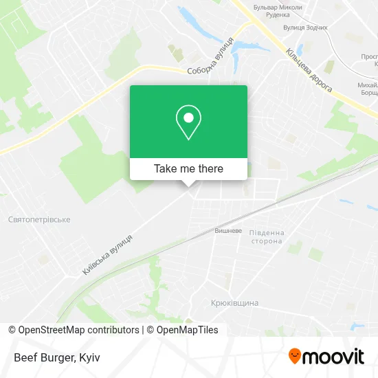 Beef Burger map