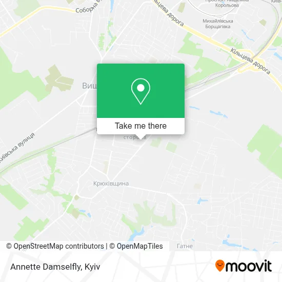 Annette Damselfly map