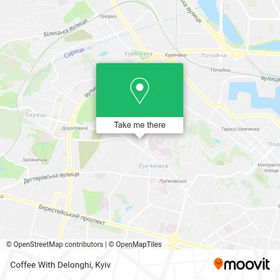 Coffee With Delonghi map