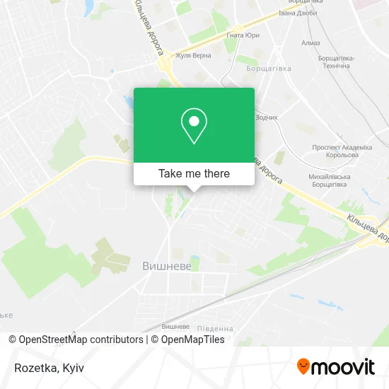 Rozetka map