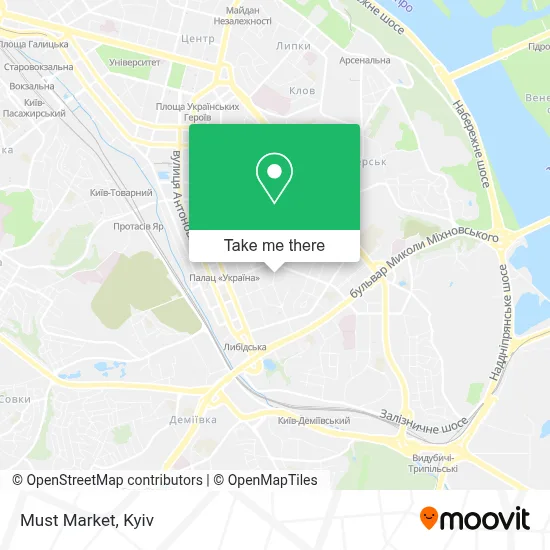 Must Market map