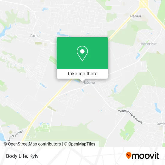 Body Life map