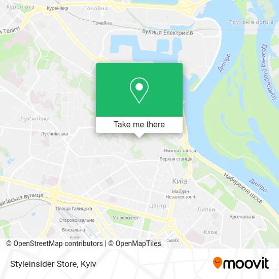 Styleinsider Store map