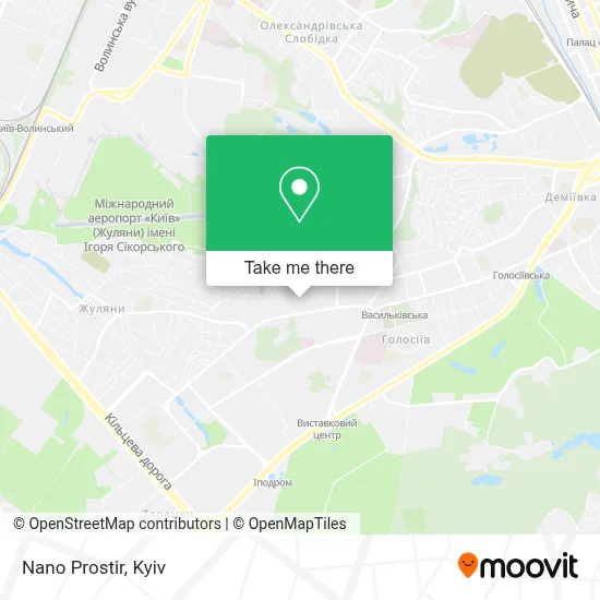 Nano Prostir map