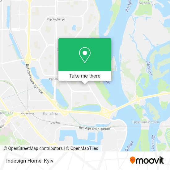 Indesign Home map