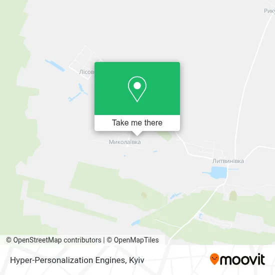 Hyper-Personalization Engines map